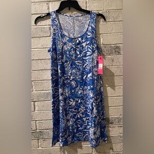 New Lilly Pulitzer Henley tank dress size medium flocking fabulous